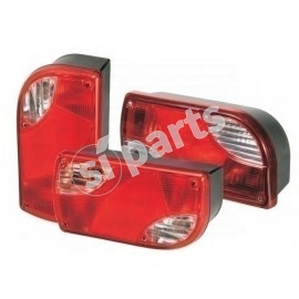 FANALE SX MOT DIN TARGA ORIZZ IR