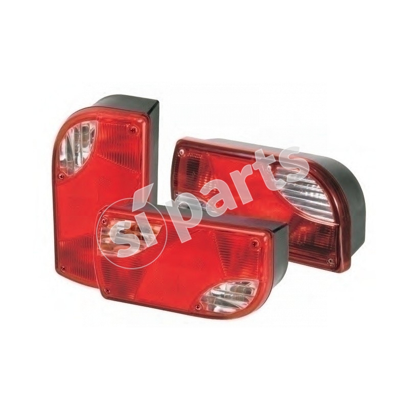 FANALE DX MOT DIN NO TARGA ORIZ IR