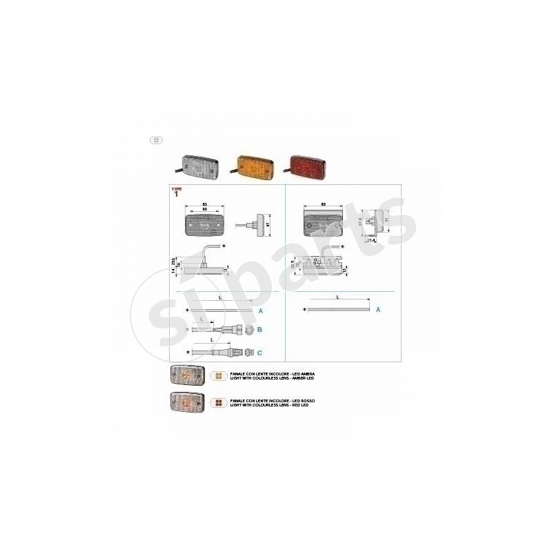 MARKER LAMPS