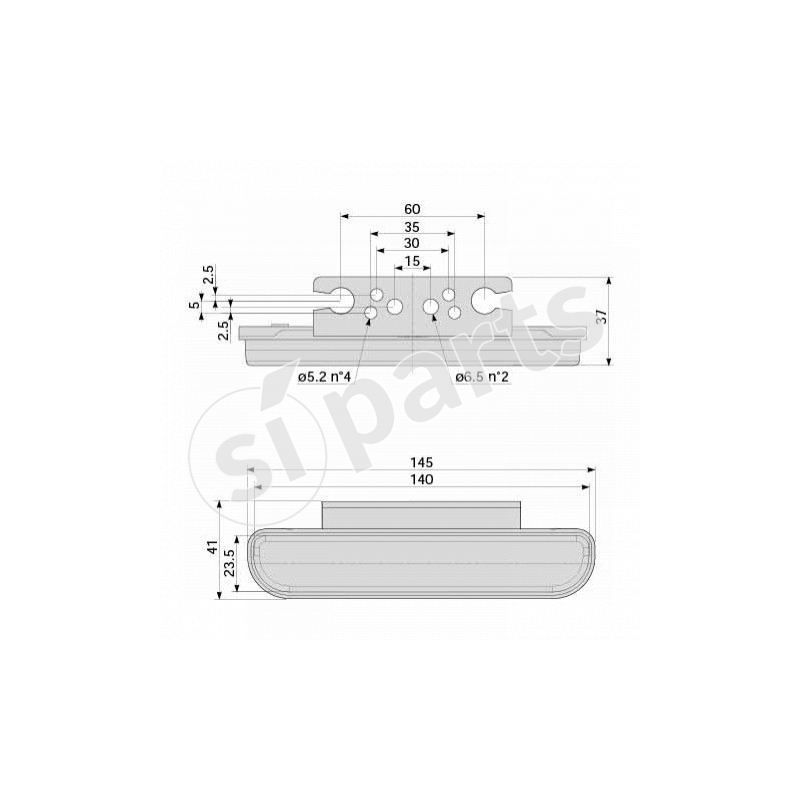 FANALE SML+CATA+SUPP IR.NONTR 24V