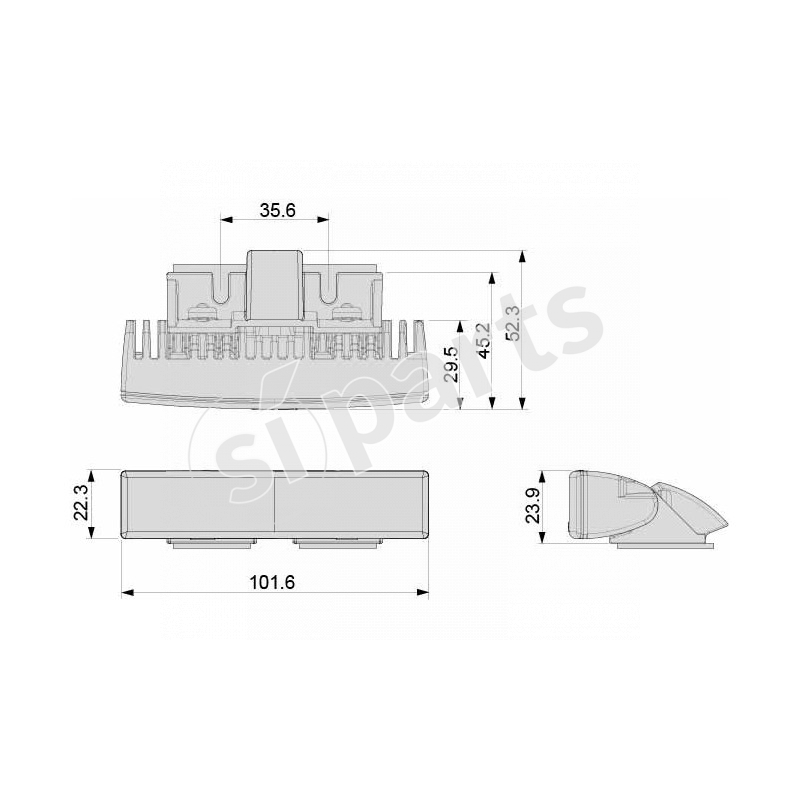 GHOST LAMP - AMBER 12V