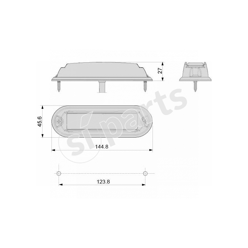 EGHST2R RD GHOST F/P 12/24V SPARE PP