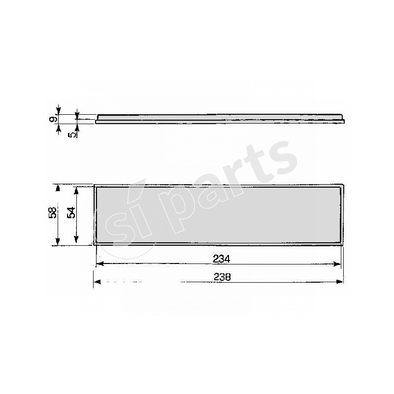 CATADIOTTRO POST ROSSO IR.GH.PL.