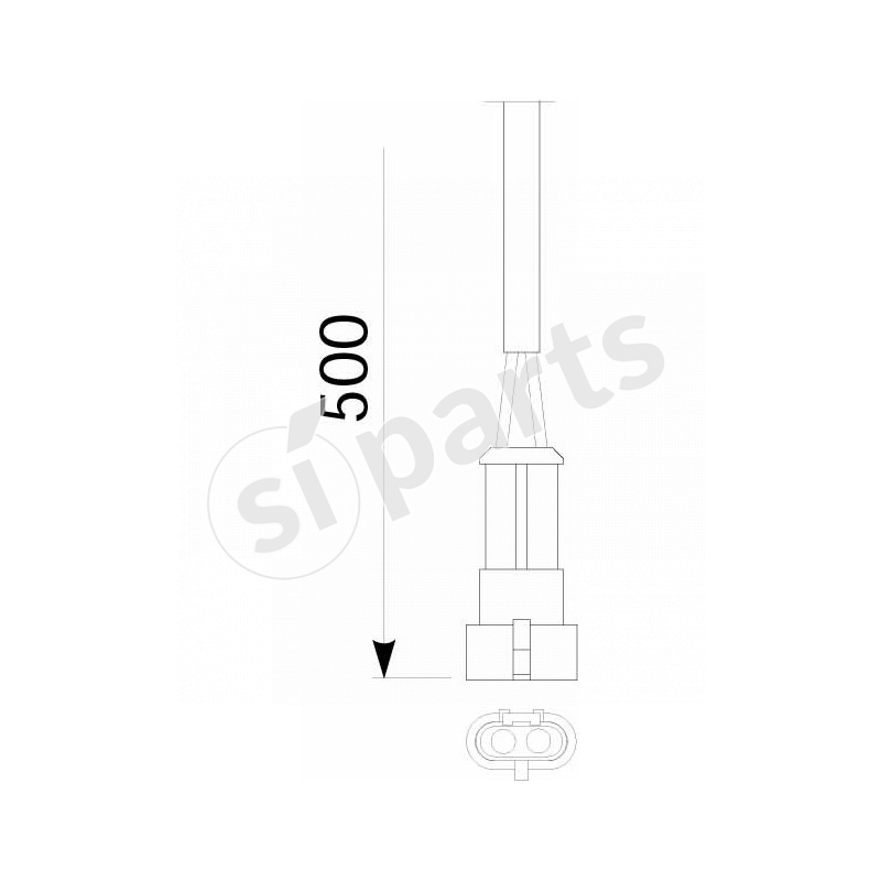 FANALE BIFRONTE SX DI DIR. SAE 12V