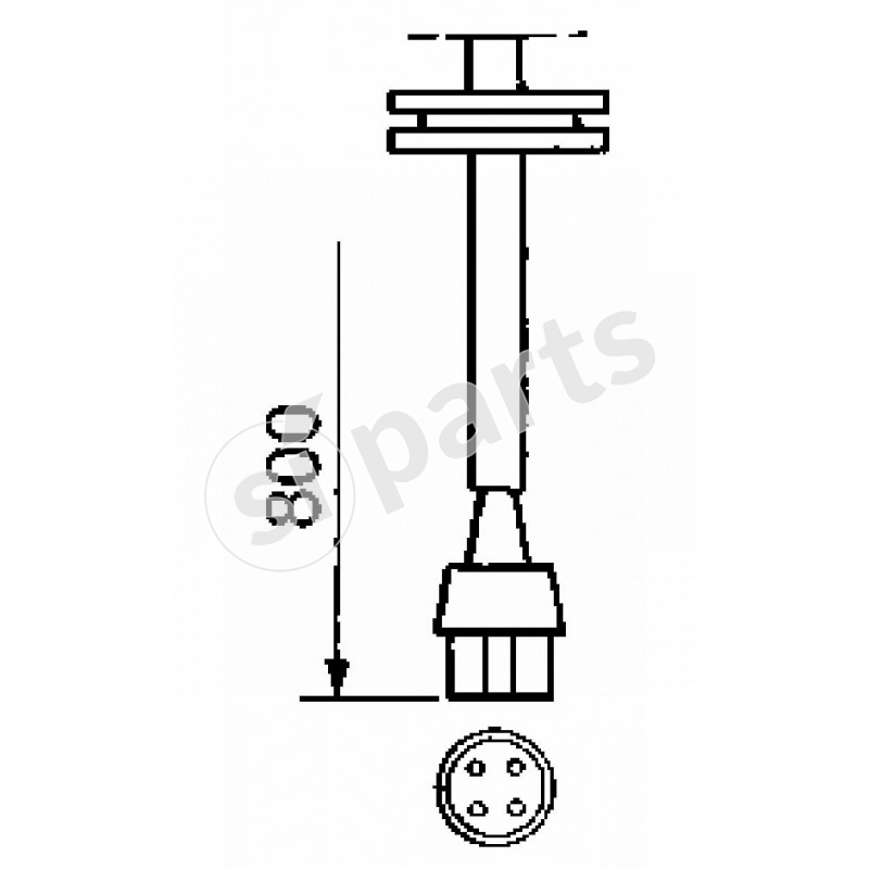 FANALE LATERALE SX IR.12V