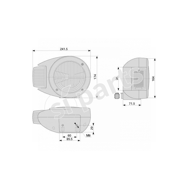GRUPPO PROIET. SX -C. SX- IR