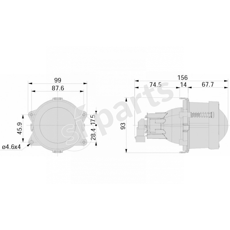 POLIELL ABBAGLIANTE -IR.NON TR.12V