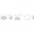PROIET.ELLIPSE AD INCASSO CIRC. SX
