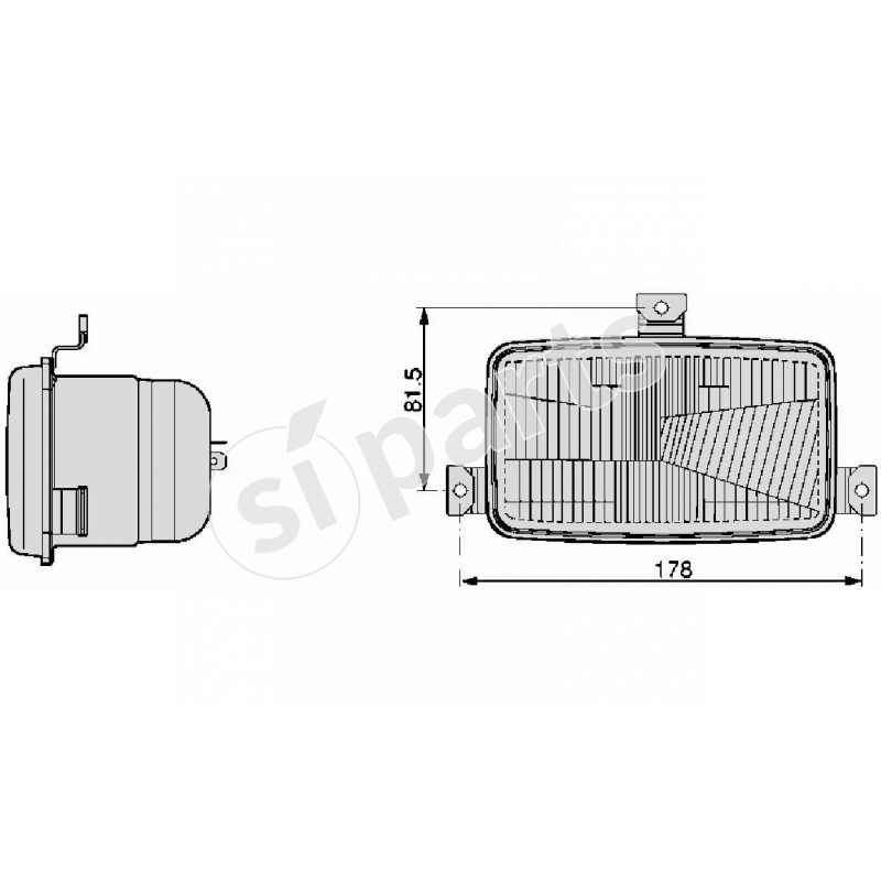 PROIETTORE ASIM DX IR.GH.PL