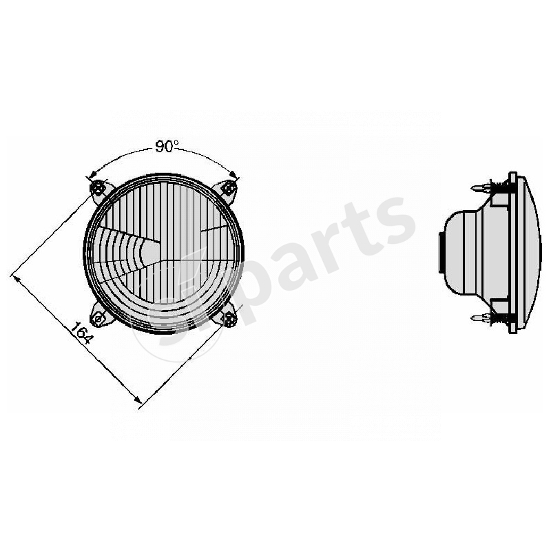 PROIETTORE CIRC SX IR.GH.PL.