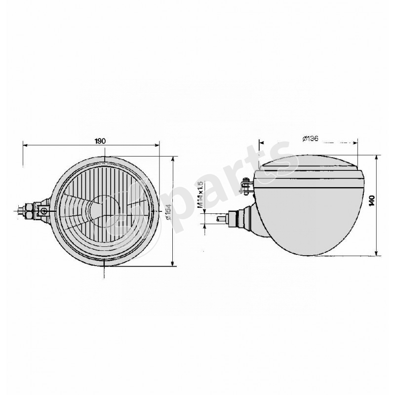 PROIETTORE II 12V