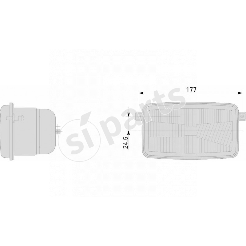 HEADLAMP 12V
