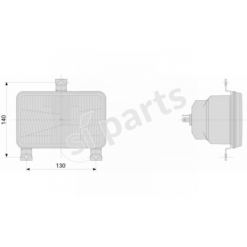 PROIETTORE IR.GH.PL.