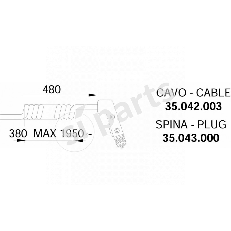 LAMPEGGIANTE LED AMBRA
