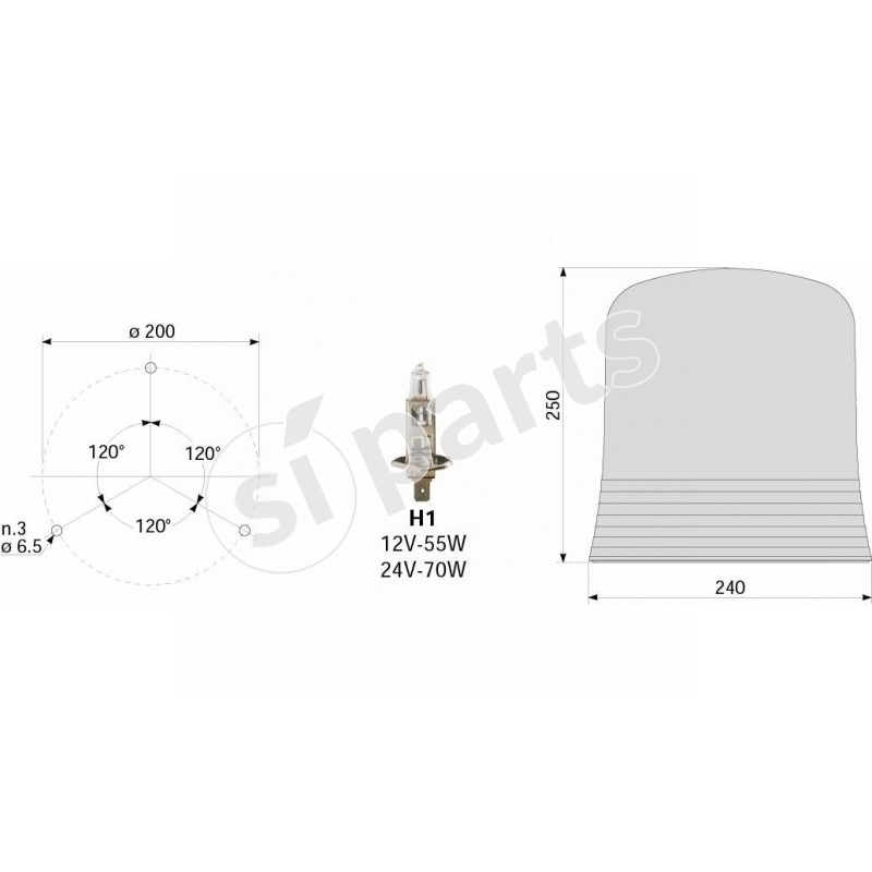FANALE ROTANTE IR.GH.PL.