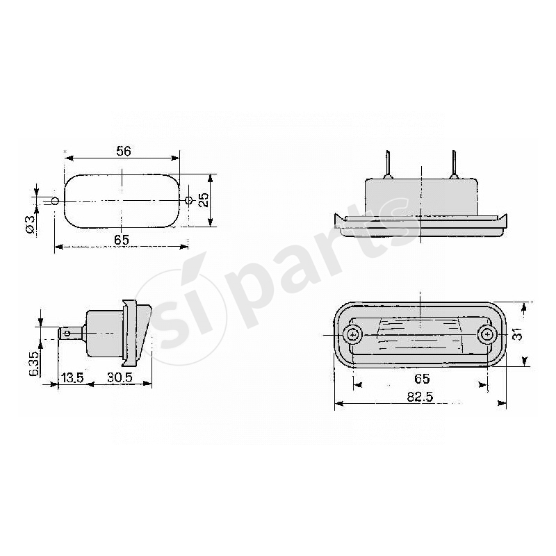 PLAFONIERA IR.GH.PL.
