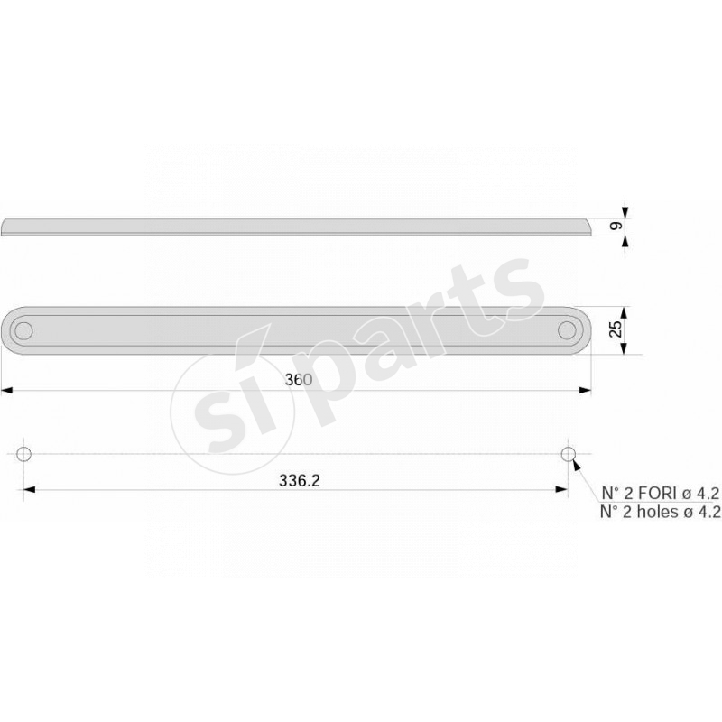 PLAFONIERA LED BLU IR 12V