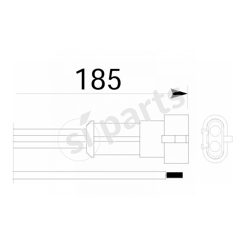 PLAFONIERA (AMBRA) 5 LED 12/24V IR