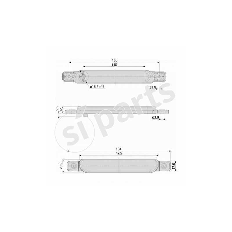 PLAFONIERA IR.NONTR 24V