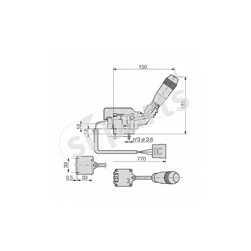 STEERING COLUMN SWITCH