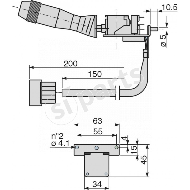 STEERING COLUMN SWITCH