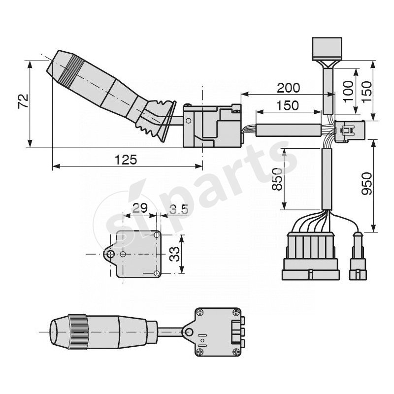 STEERING COLUMN SWITCH