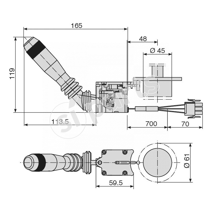 STEERING COLUMN SWITCH