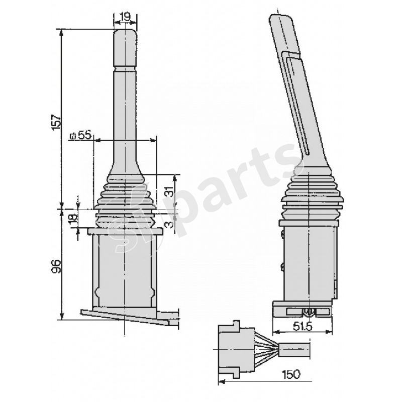 STEERING COLUMN SWITCH