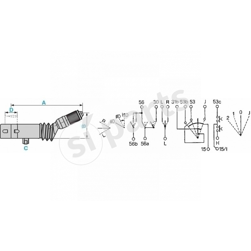 STEERING COLUMN SWITCH