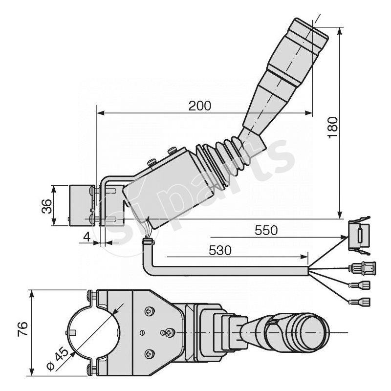 STEERING COLUMN SWITCH