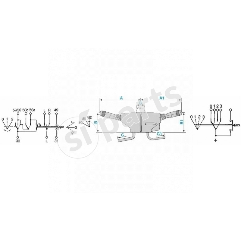 STEERING COLUMN SWITCH