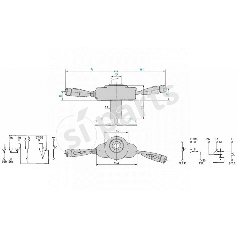 STEERING COLUMN SWITCH