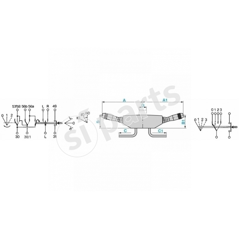 STEERING COLUMN SWITCH