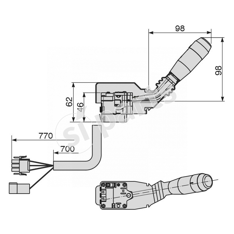 STEERING COLUMN SWITCH