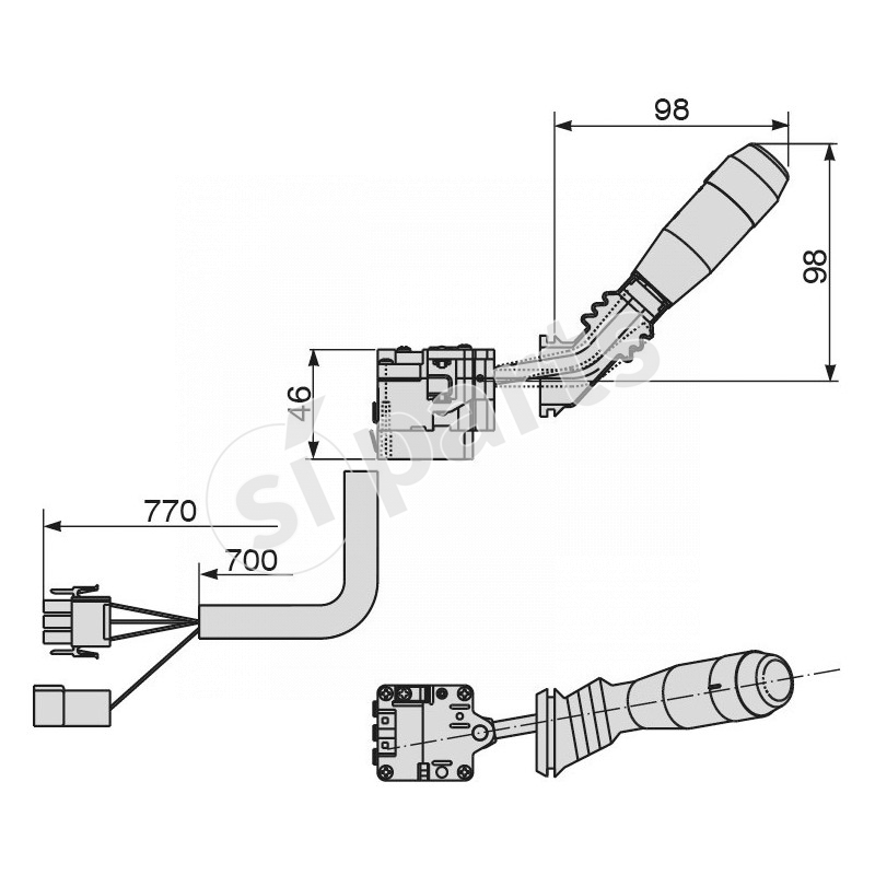 STEERING COLUMN SWITCH
