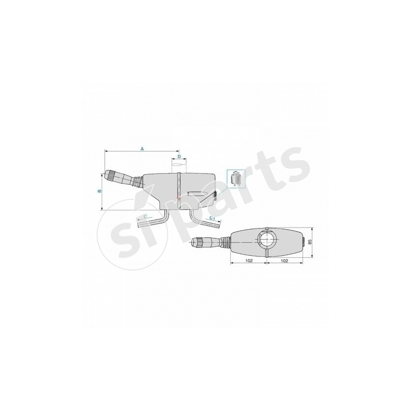 STEERING COLUMN WITCH