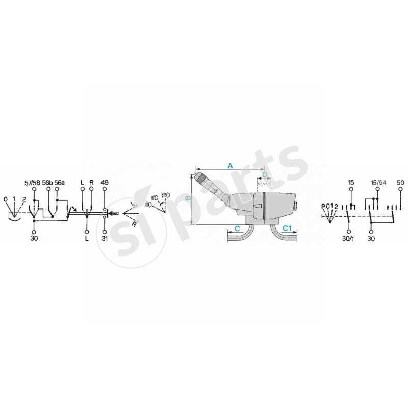 STEERING COLUMN SWITCH