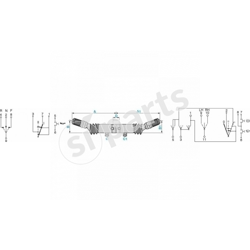 STEERING COLUMN SWITCH