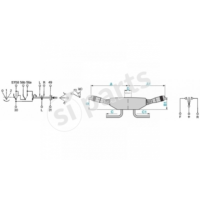 STEERING COLUMN SWITCH