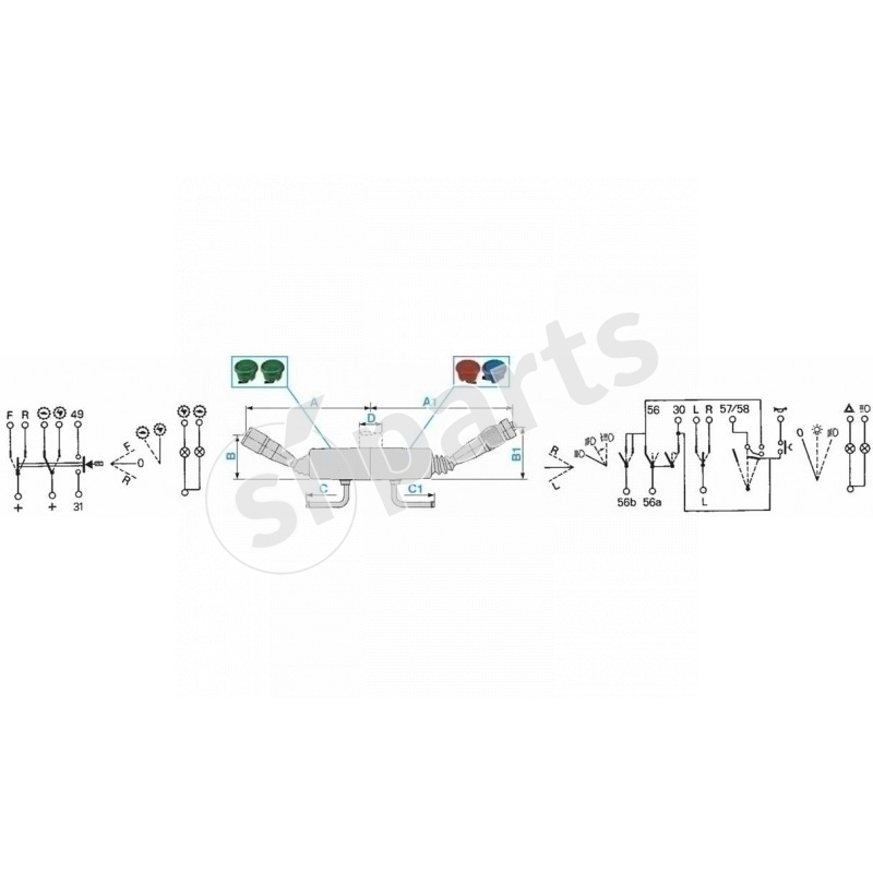 STEERING COLUMN SWITCH
