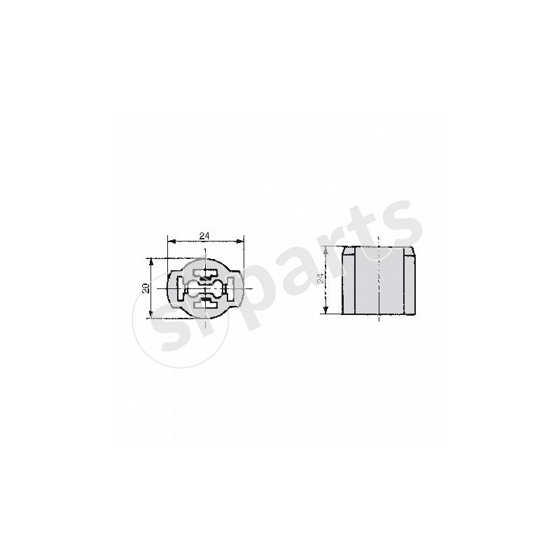 4 WAYS CONNECTOR