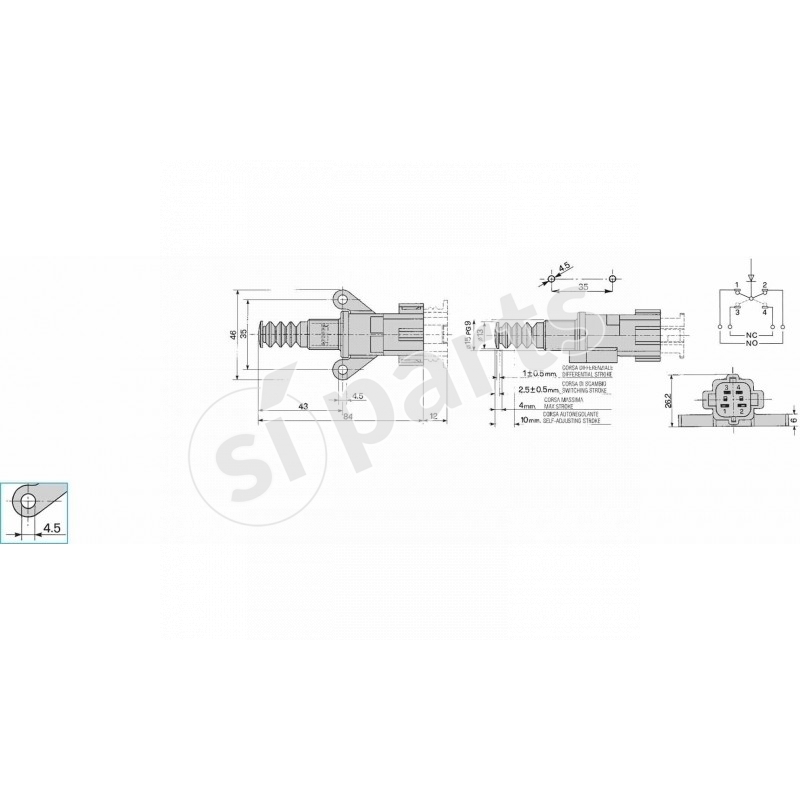 SELF-ADJUSTING SNAP-ACTION SWITCH