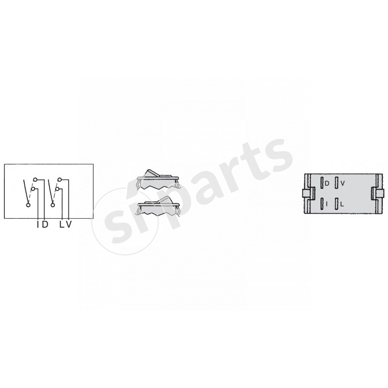 NEUTRAL ROCKER SWITCH