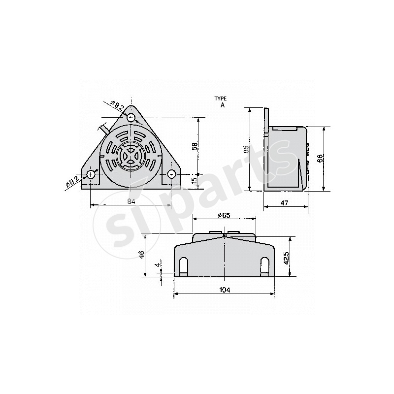 CICALINO BACK UP ALARM IR.