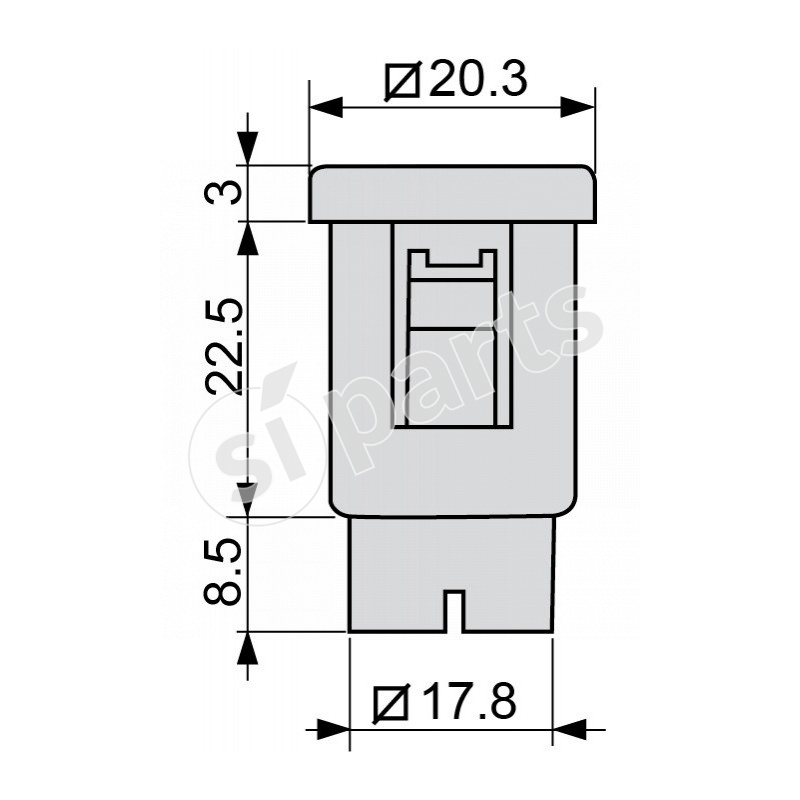 TAPPO COPRIFORO(09.450) IR.