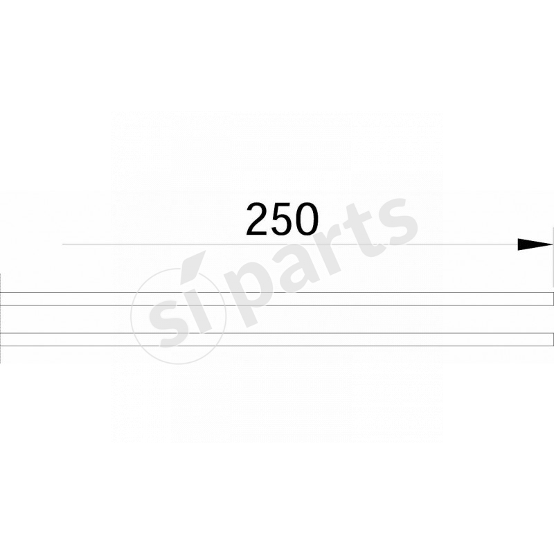 MINI BARRA LUMINOSA BLU DIN 24V IR