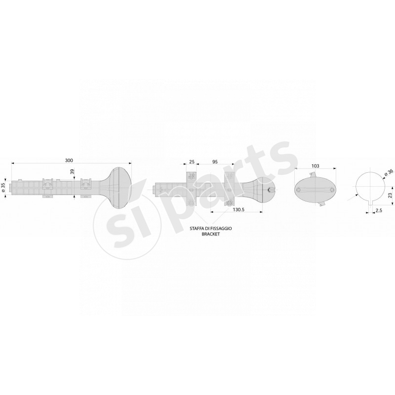 FAN.LATERALE DI DIREZIONE SX IR