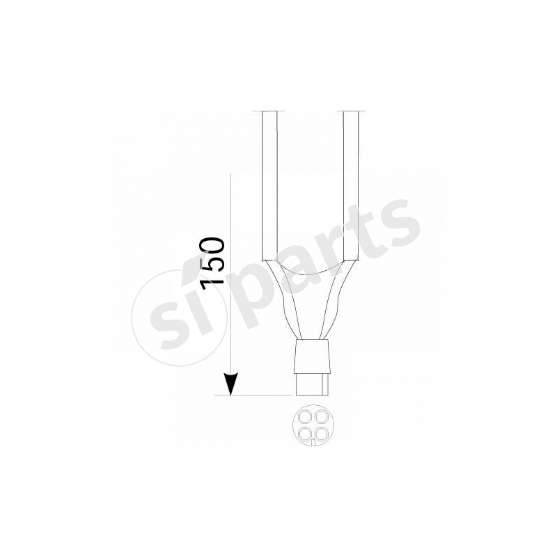 FAN POST SX TAIL/STOP E ATI IR.