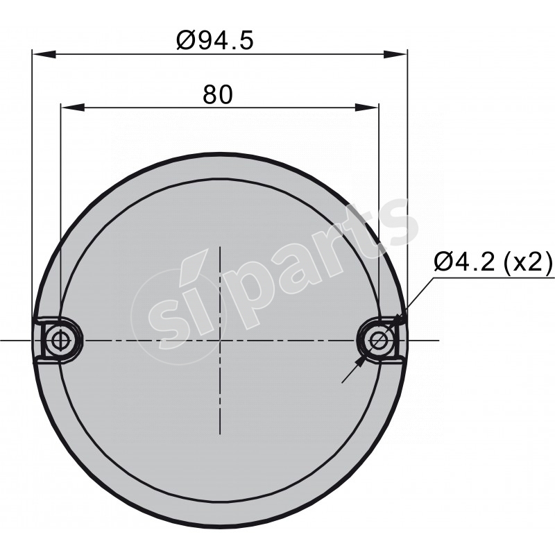 REAR LAMP LED 12/24V REAR FOG LIGHT