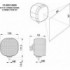 PROIET. STUBBLE-UNLOAD TUBE II.12V
